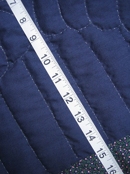 Starry Log Cabin Amish Quilt 96x109