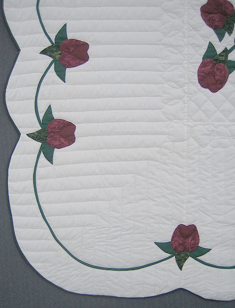 Lancaster Treasure Applique Amish Quilt 100x111