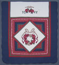 Country Rose Commons Patchwork Applique Amish Quilt 100x113