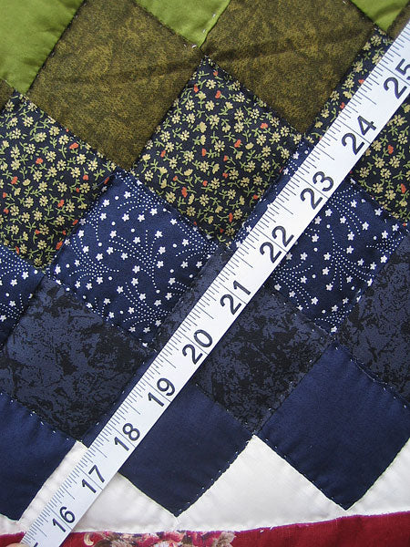 Victorian Flower Basket Commons Amish Quilt 95x107