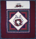 Country Rose Commons Patchwork Applique Amish Quilt 101x114