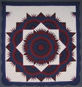 Broken Star Burst Amish Quilt 107x115