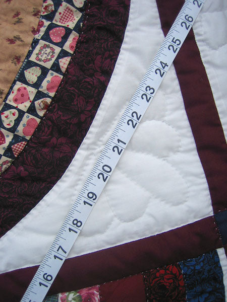 Rainbow Through Window Amish Quilt 102x112