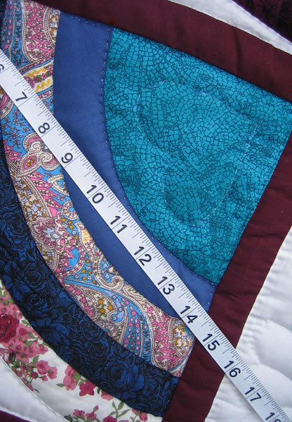 Rainbow Through Window Amish Quilt 102x112