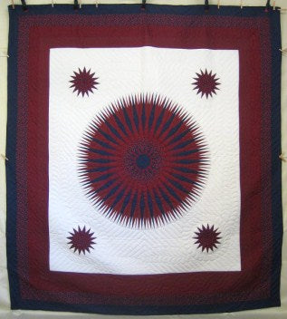 Kaleidoscope Patchwork Amish Quilt 106x116