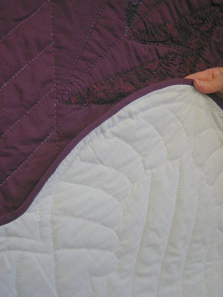 Turkey Tracks Patchwork Amish Quilt 106x118
