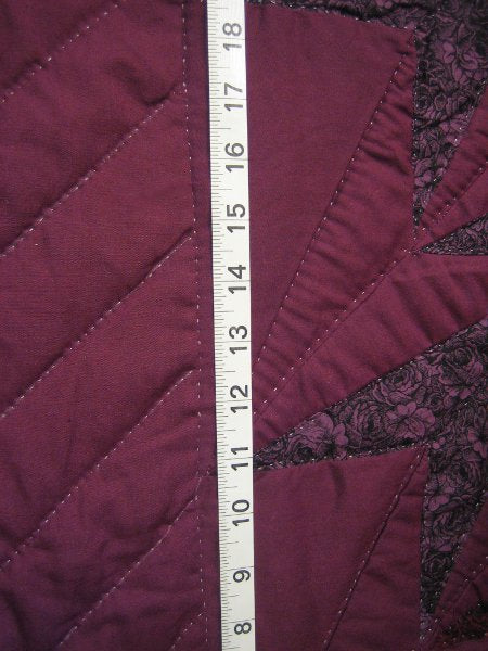 Turkey Tracks Patchwork Amish Quilt 106x118