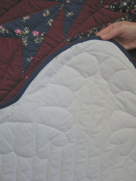 Turkey Wildflowers Patchwork Amish Quilt 101x115