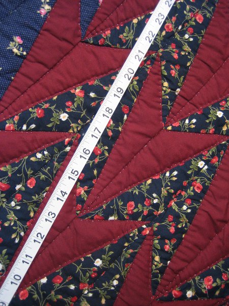 Turkey Wildflowers Patchwork Amish Quilt 101x115