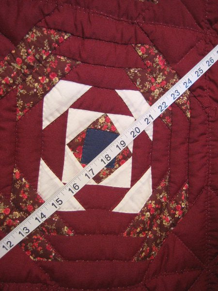Pineapple Patchwork Amish Quilt 99x113