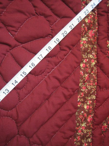 Pineapple Patchwork Amish Quilt 99x113