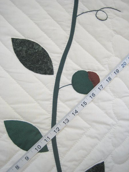 Tree Life Applique Amish Quilt 103x113