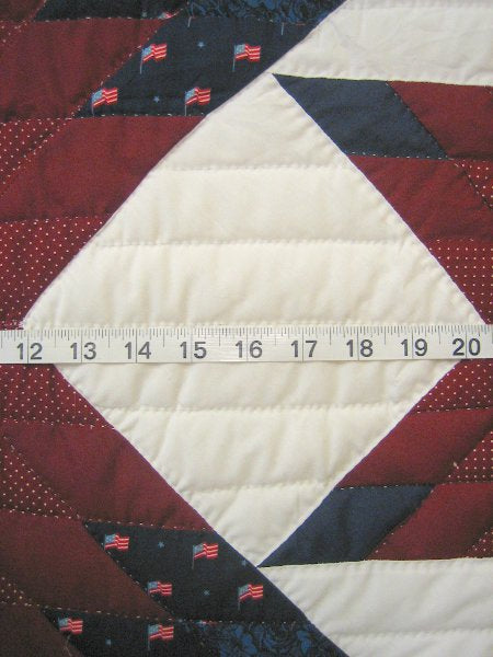 Star Star Patchwork Amish Quilt 103x115