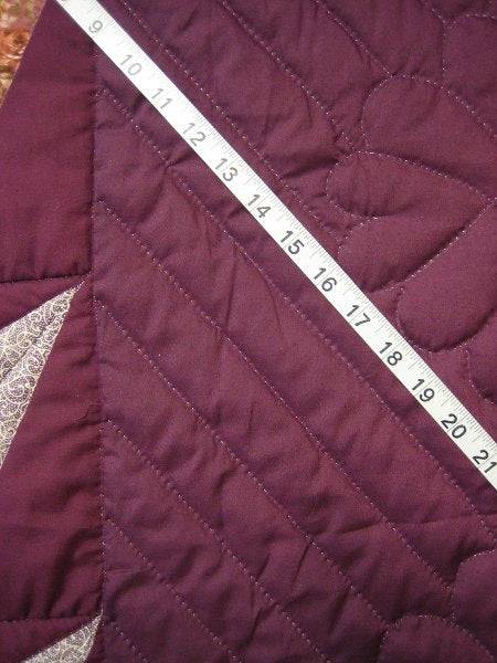 Turkey Tracks Patchwork Amish Quilt 103x116