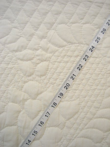 Heart of Roses Applique Amish Quilt 102x113