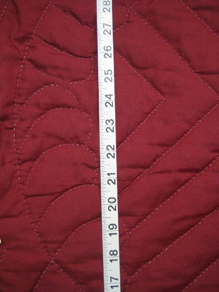 Log Cabin Amish Quilt 72x97