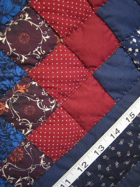 Midnight Lone Star Common Amish Quilt 100x116