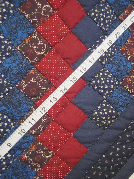 Midnight Lone Star Common Amish Quilt 100x116