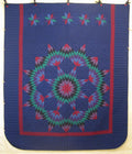 Amish Broken Star Dutch Colors Quilt 93x108