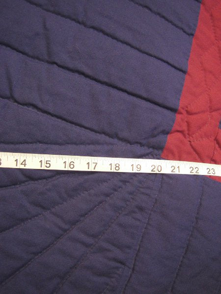 Amish Broken Star Dutch Colors Quilt 93x108