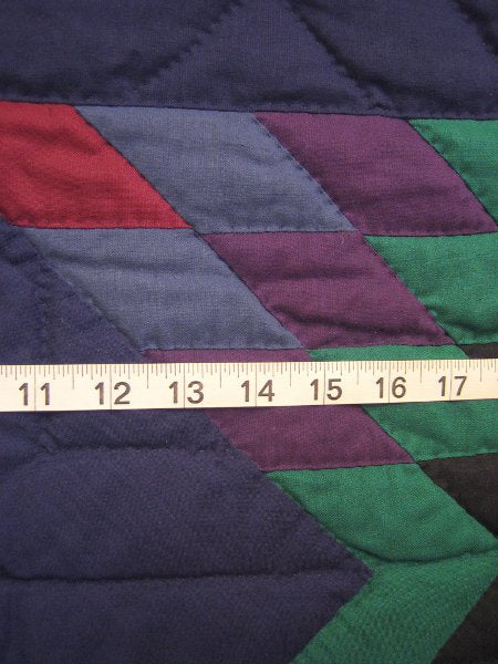 Amish Broken Star Dutch Colors Quilt 93x108