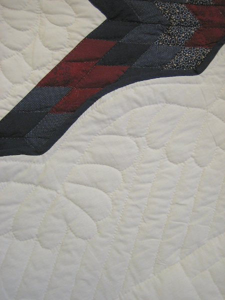 Broken Star Amish Quilt 98x113