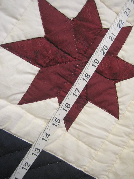 Broken Star Amish Quilt 98x113