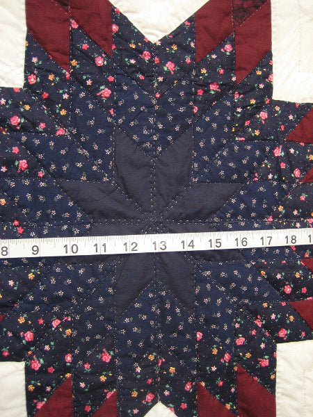 Rising Stars Patchwork Amish Quilt 99x110