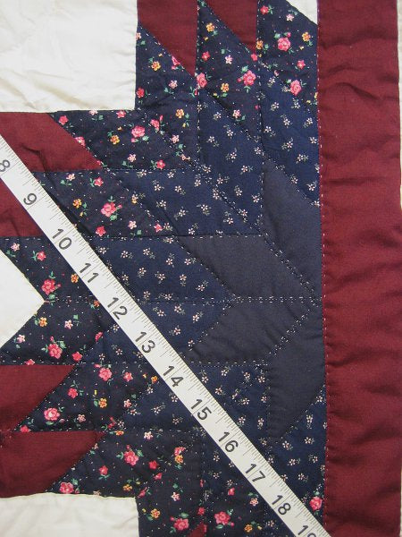 Rising Stars Patchwork Amish Quilt 99x110