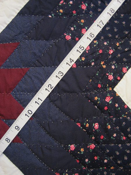 Rising Stars Patchwork Amish Quilt 99x110