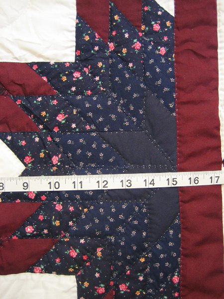 Rising Stars Patchwork Amish Quilt 99x110