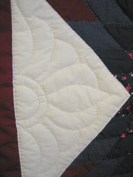 Rising Stars Patchwork Amish Quilt 99x110