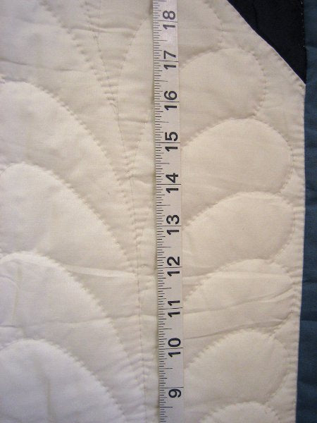 Framed Compass Star Amish Quilt 102x114