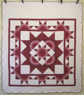 Rising Evening Star Amish Quilt 102x112