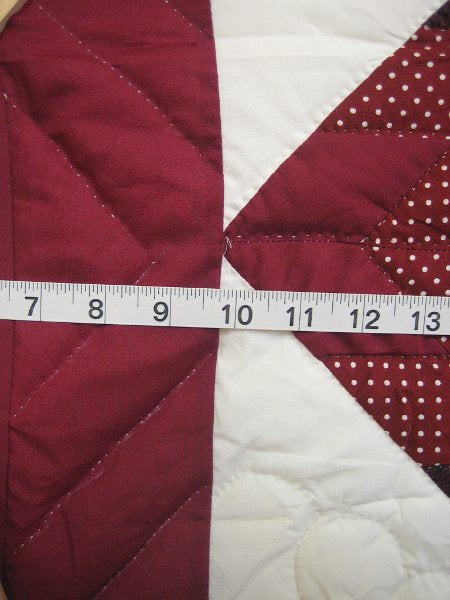 Reflected Rising Star Patchwork Amish Quilt 106x114