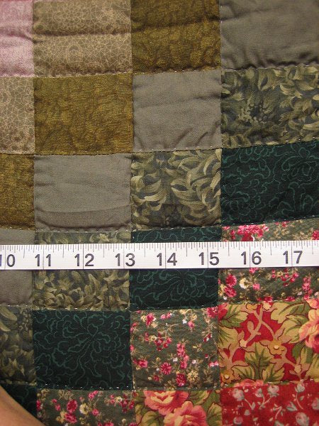 Earthquake Patchwork Amish Quilt 97x111