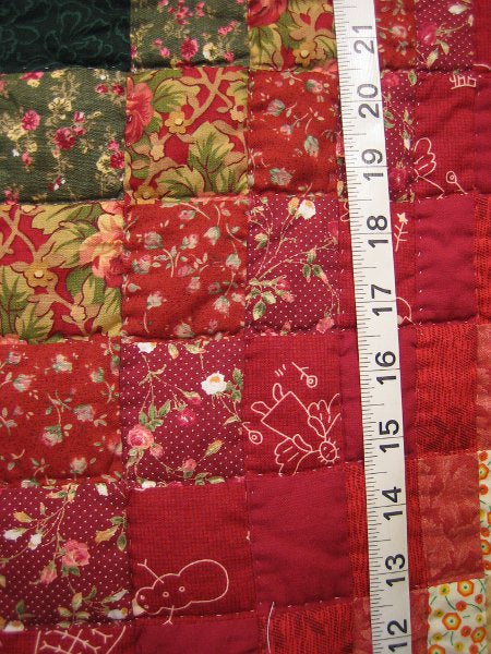 Earthquake Patchwork Amish Quilt 97x111