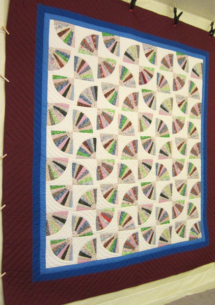 Fan Patchwork Amish Quilt 101x110