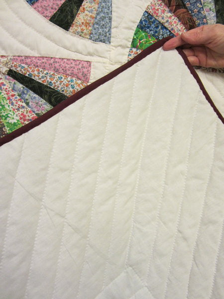 Fan Patchwork Amish Quilt 101x110