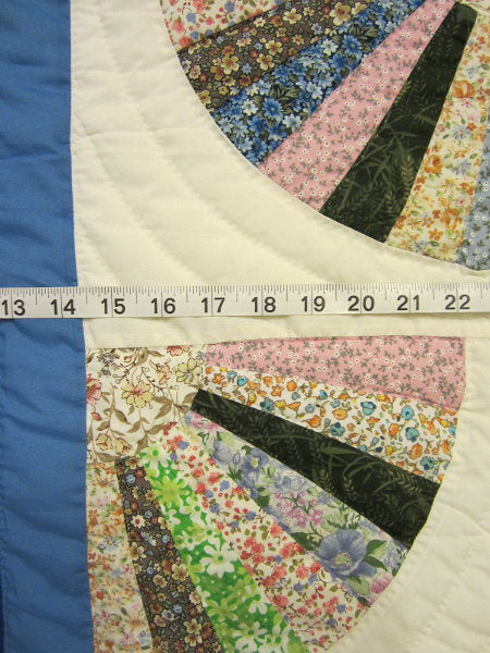 Fan Patchwork Amish Quilt 101x110