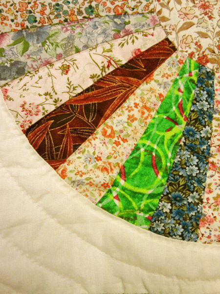 Fan Patchwork Amish Quilt 101x110