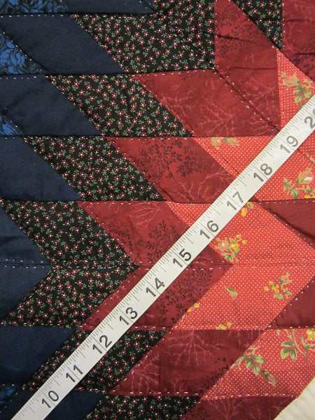 Broken Star Burst Amish Quilt 103x116