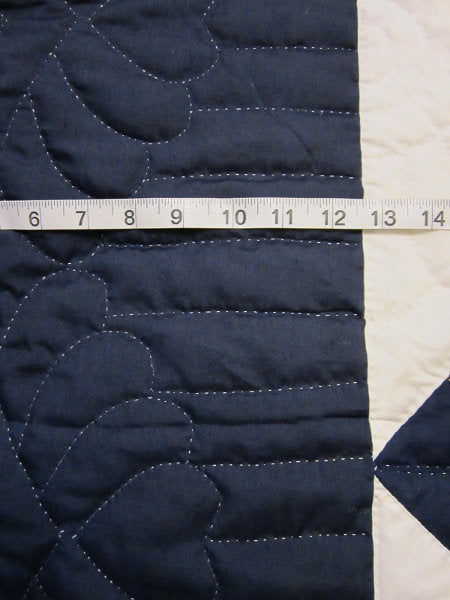 Broken Star Burst Amish Quilt 103x116