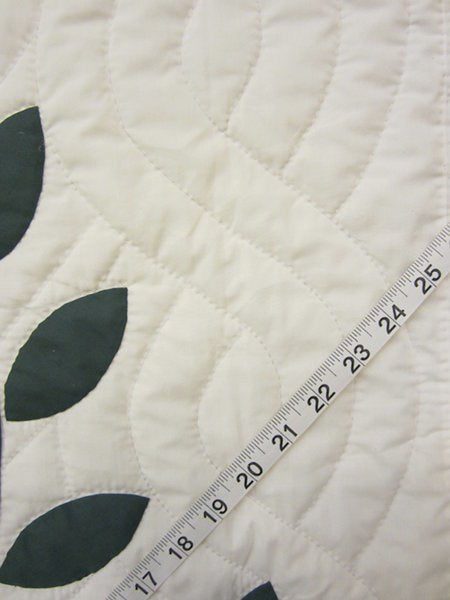 Rose Bouquet Wreath Applique Amish Quilt 101x113