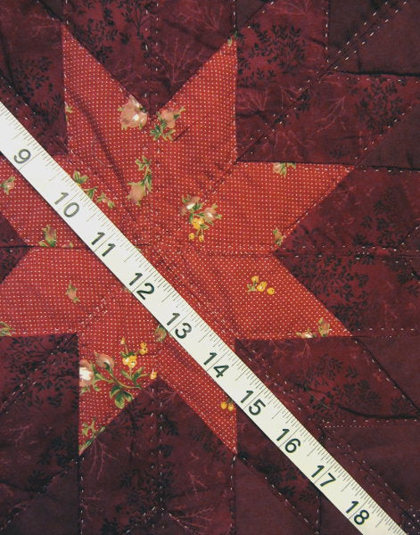 Broken Star Patchwork Amish Quilt 99x112