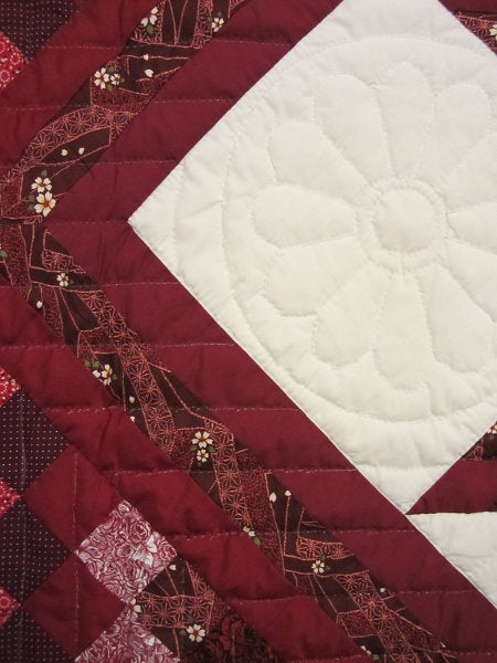 Lone Star Commons Patchwork Amish Quilt 103x115