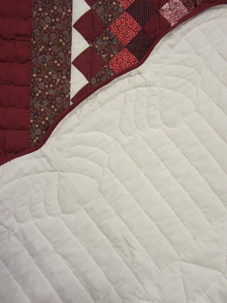 Lone Star Commons Patchwork Amish Quilt 103x115