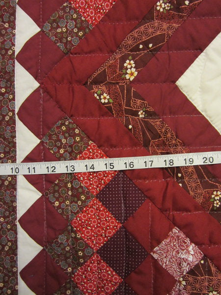 Lone Star Commons Patchwork Amish Quilt 103x115