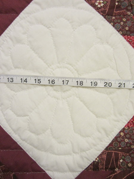 Lone Star Commons Patchwork Amish Quilt 103x115