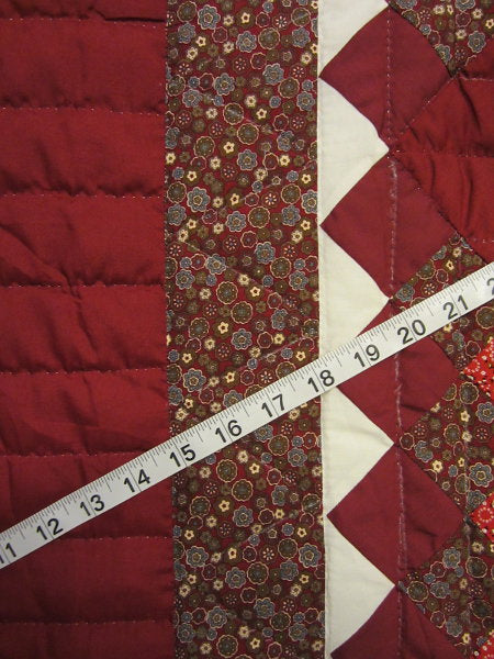 Lone Star Commons Patchwork Amish Quilt 103x115